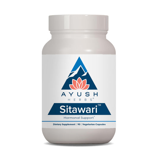 Ayush Herbs Sitawari Shatavari capsules bottle