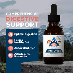 Packaging for Ayush Herbs Trifal Drops for kids