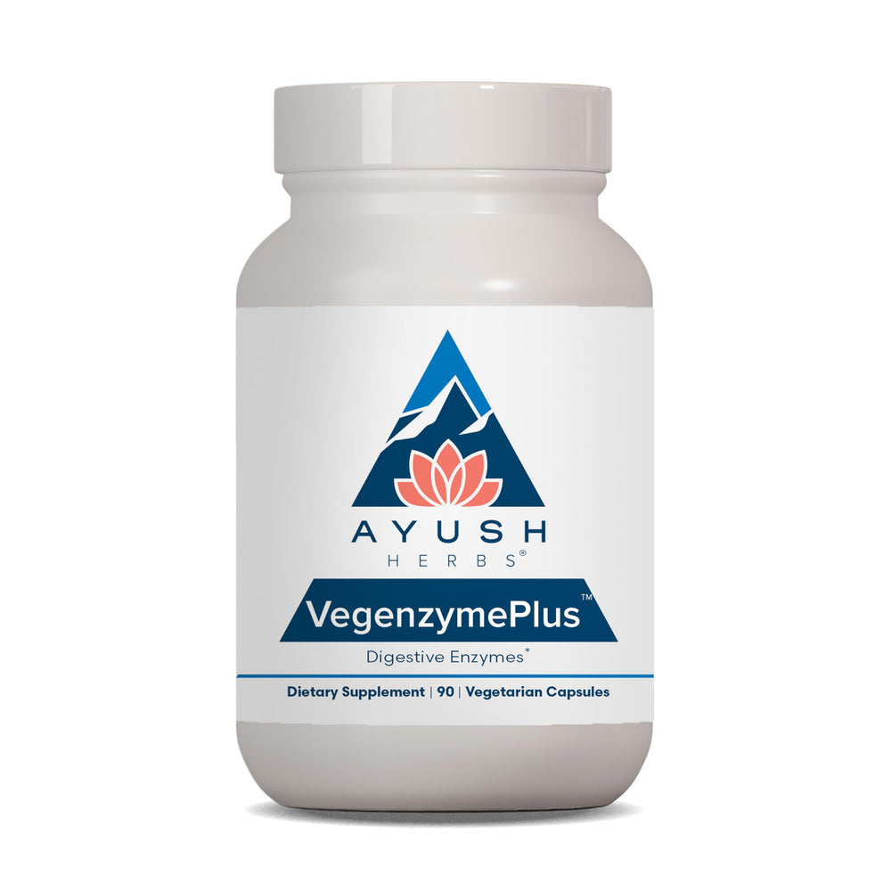 Ayush Herbs VegenzymePlus bottle front view