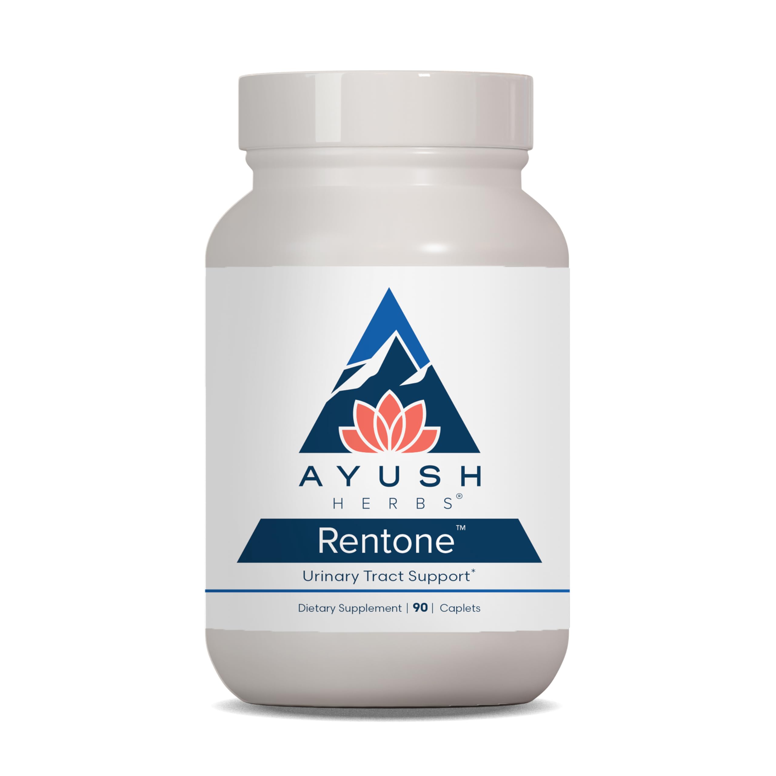 Ayush Herbs Rentone bottle on a white background