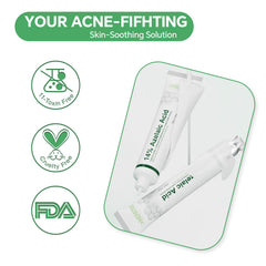 Azelaic acid 14% serum niacinamide ingredient highlighted for skin support.