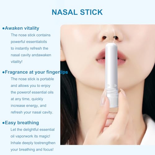 AZHAIBUQI nasal-stick-lavender closeup conveying calming lavender infusion for focus.