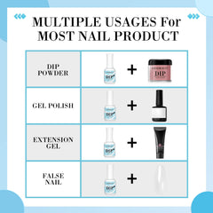 AzureBeauty Bond adhesion finish, helps prevent lifting during applications.
