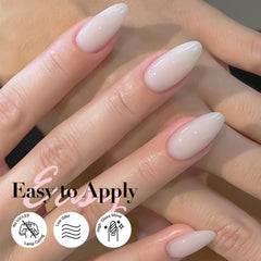 AzureBeauty Bond brush action, precise application for an even base.