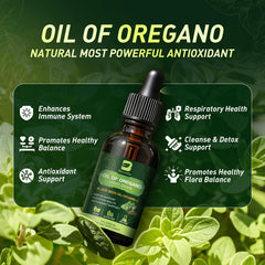 Product packaging of B Beworths Oregano Oil Drops 4 oz