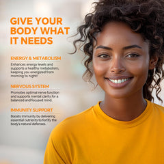 Ingredients and vitamin list for B Complex 50 Gummies