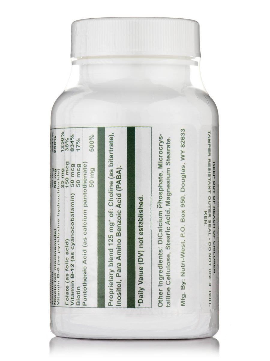 Nutri West B-Complex product packaging