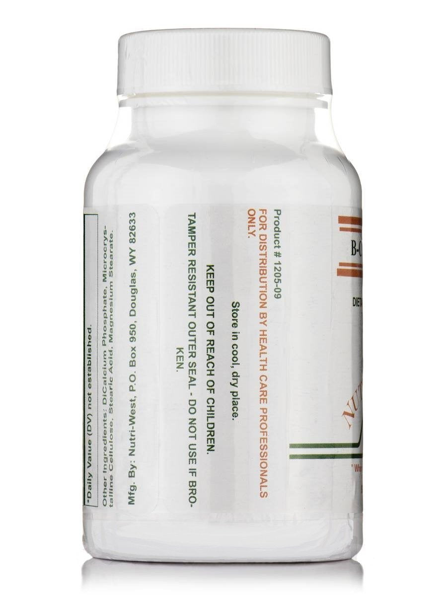 Close-up of B-Complex 90 tablets