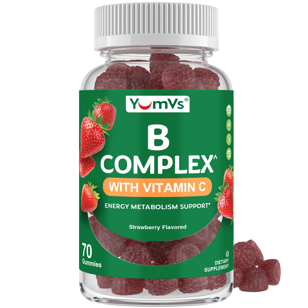 B Complex Gummies with Vitamin C front packaging 70 count