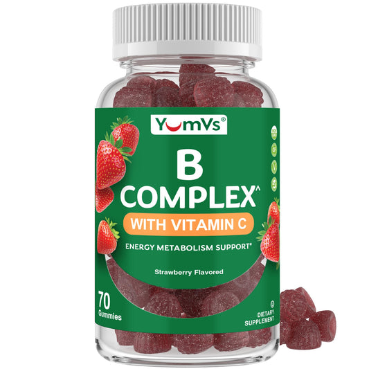 B Complex Gummies with Vitamin C front packaging 70 count