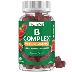 B Complex Gummies with Vitamin C front packaging 70 count