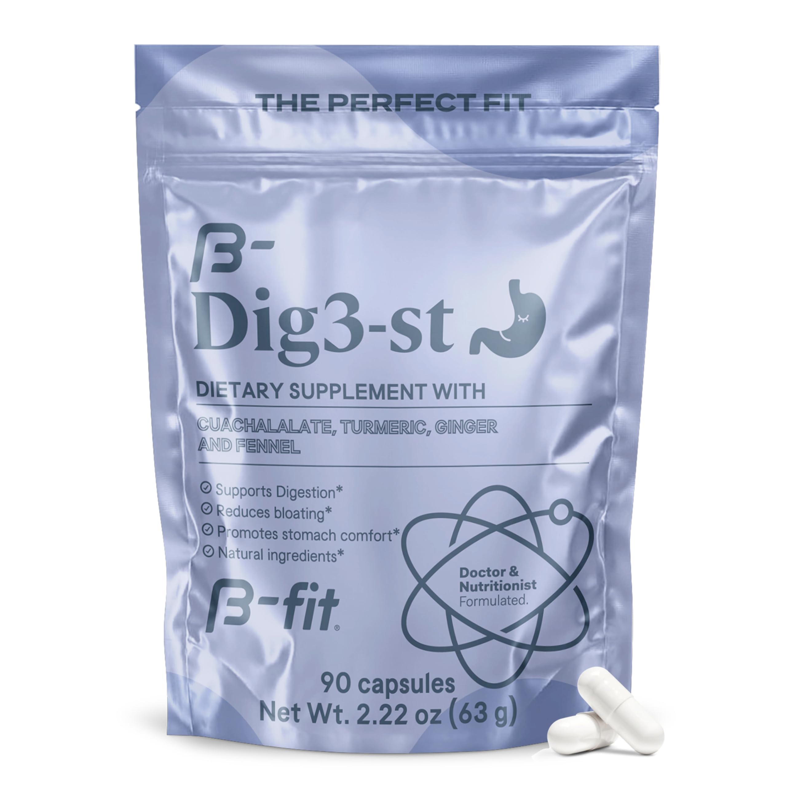 B-FIT Digestive Herbal Supplement packaging