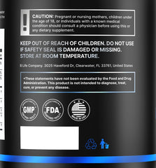Bottle with zinc, selenium, and vitamin D3 icons