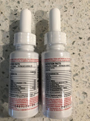 Side view of The B-Total Solution bottle