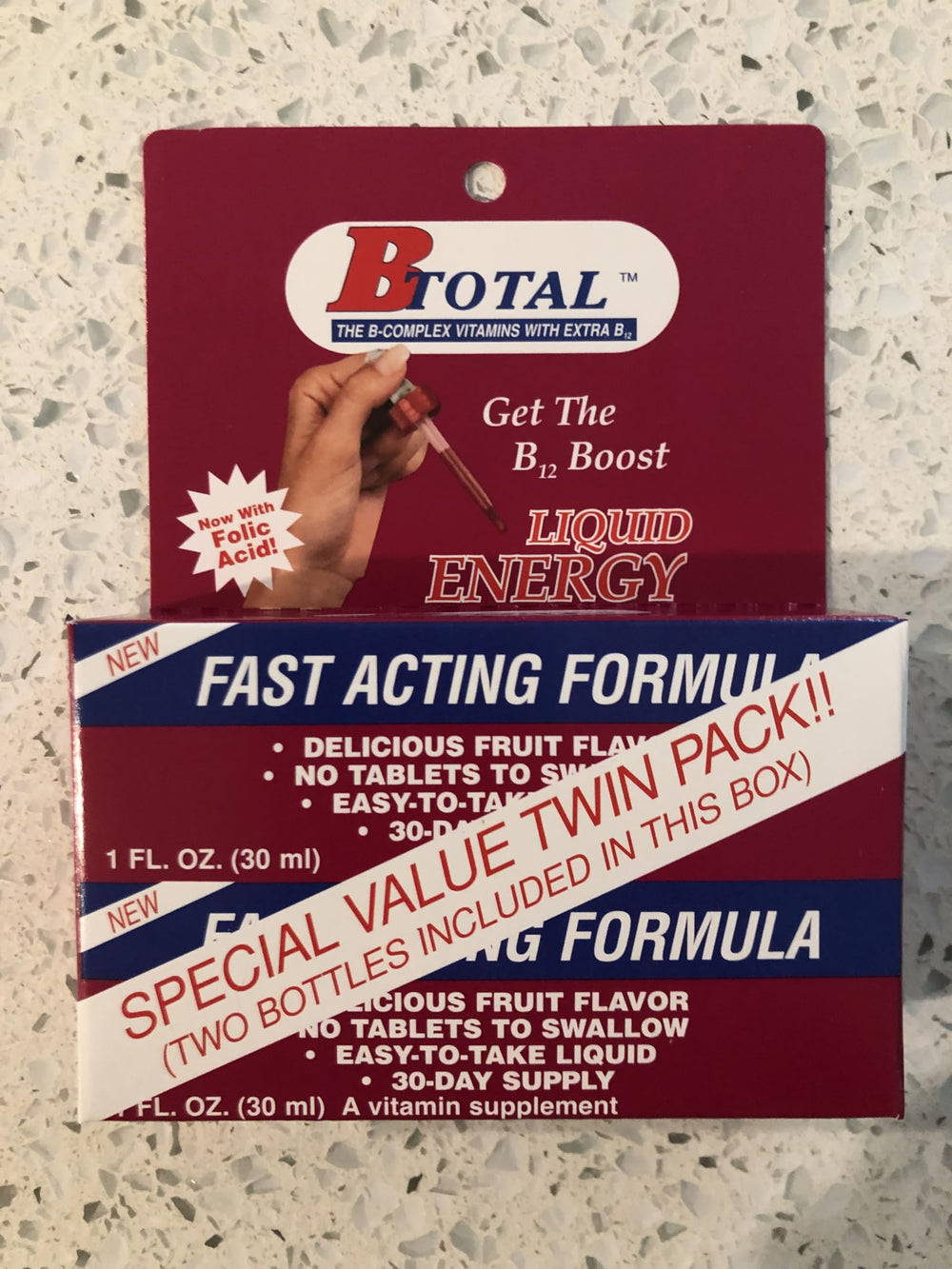 Supplement facts and ingredients for The B-Total Solution