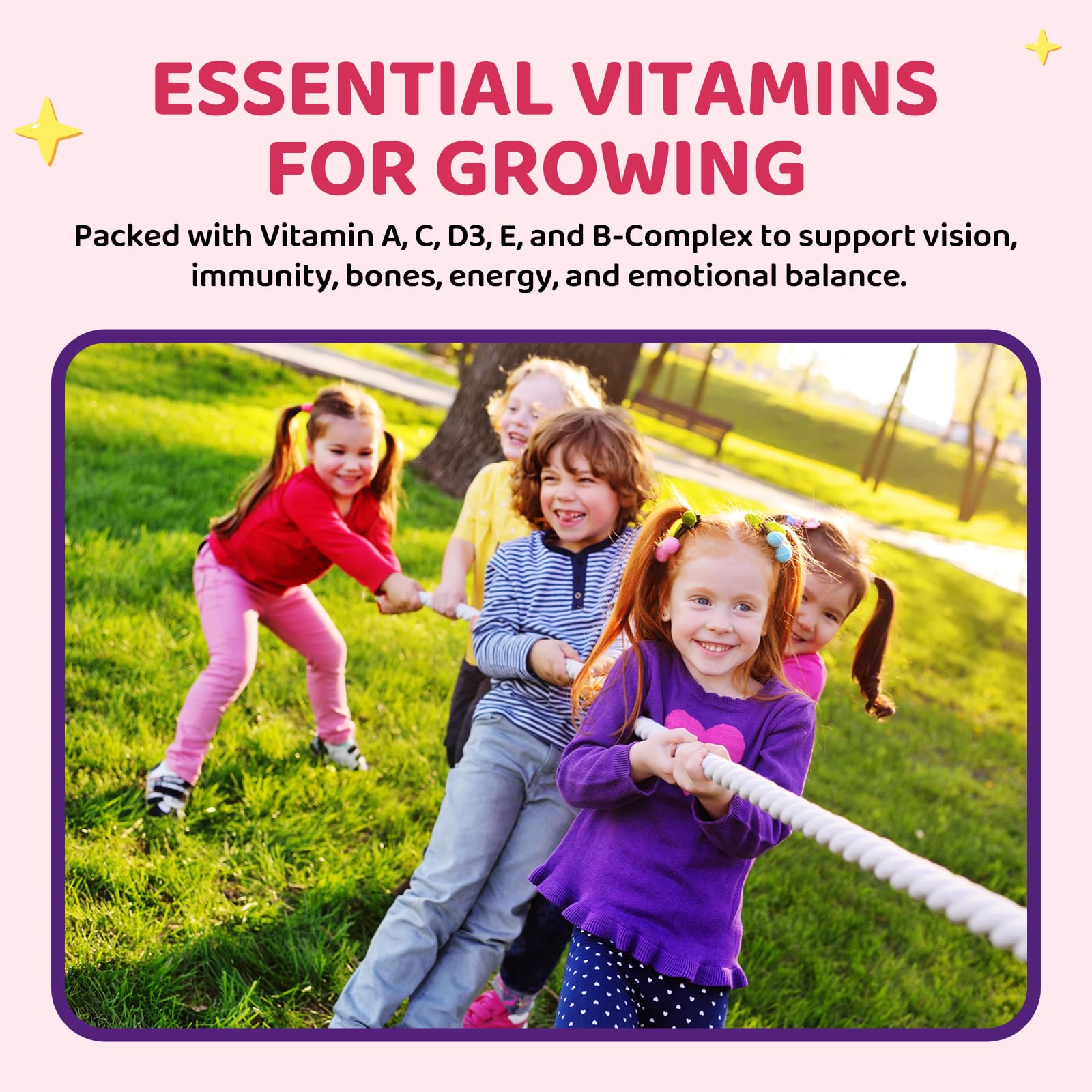 Vitamin B complex and minerals supporting brain health, immunity, and energy