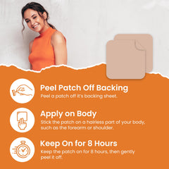 B12 patches for energy and focus for women and men