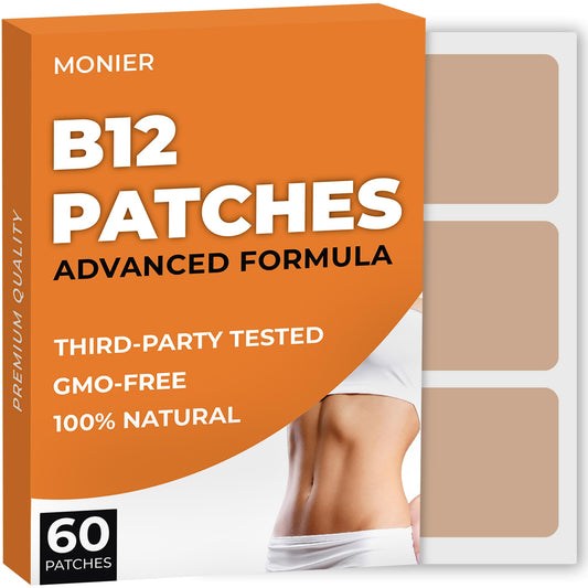B12 Patches pack of 60 – hero image