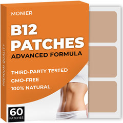B12 Patches pack of 60 – hero image