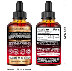 Berry-flavored B12 liquid drops bottle close-up