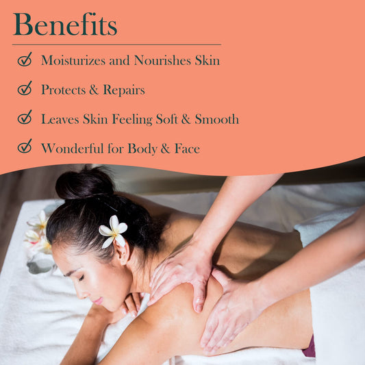 Almond scent close-up of Baar Olivae Skin Lotion & Massage Oil