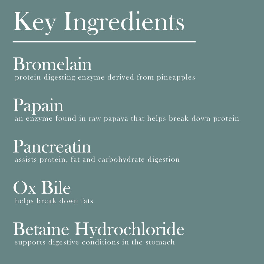 Close-up of enzyme capsules from Baar Super Digestive Enzymes