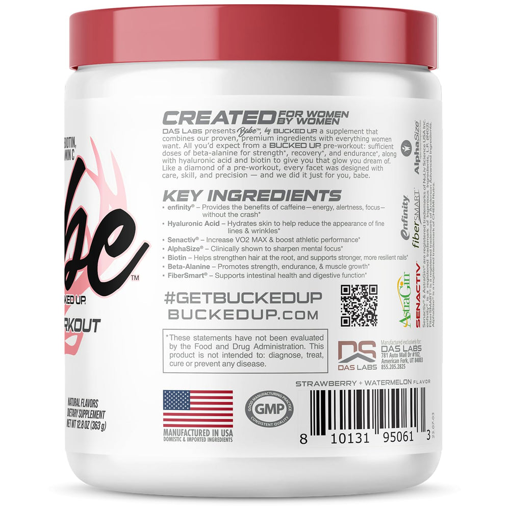 Ingredients include Citrulline, Hyaluronic Acid, Biotin