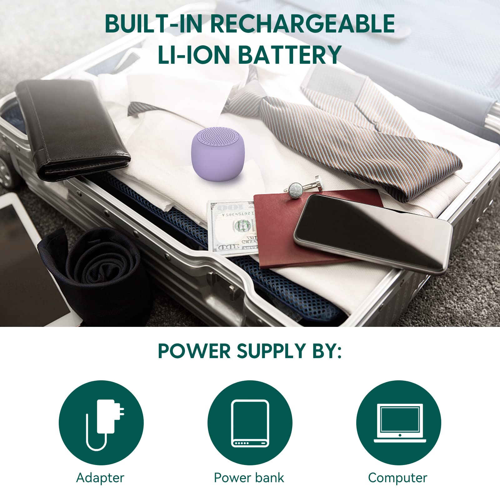 Babelio Mini USB-C charging supports wireless use during travel