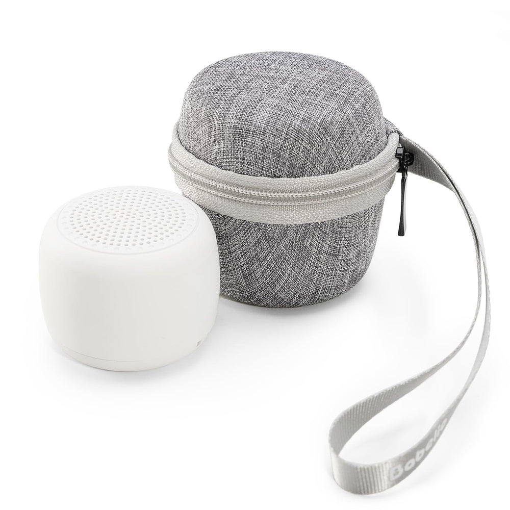 BABELIO portable white noise machine grey front view aids focus and better sleep