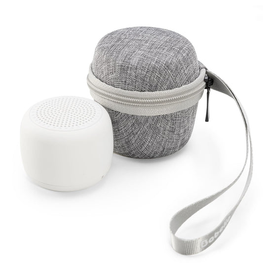 BABELIO portable white noise machine grey front view aids focus and better sleep