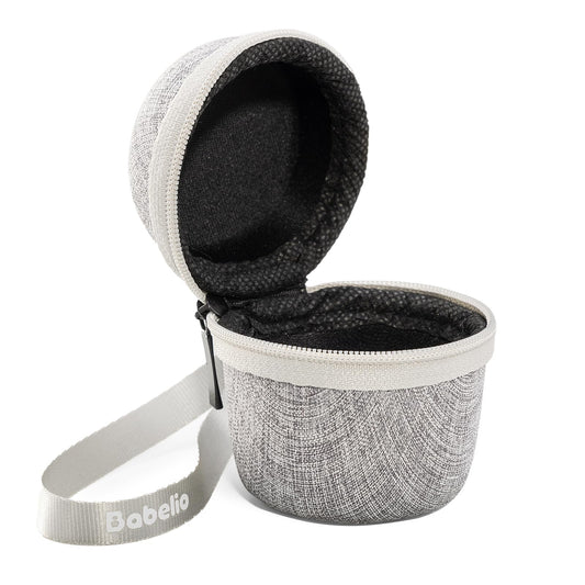 Babelio travel case compact design keeps Pocket Mini organized for on-the-go use.