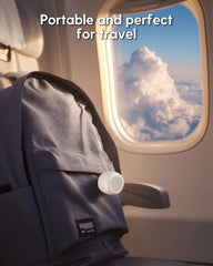 BABELIO travel-friendly sound machine supports babies, kids, and adults for calmer sleep.