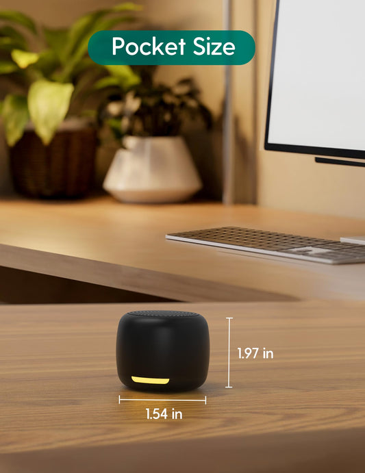 BABELIO travel noise machine with night light delivering soothing bedtime glow.