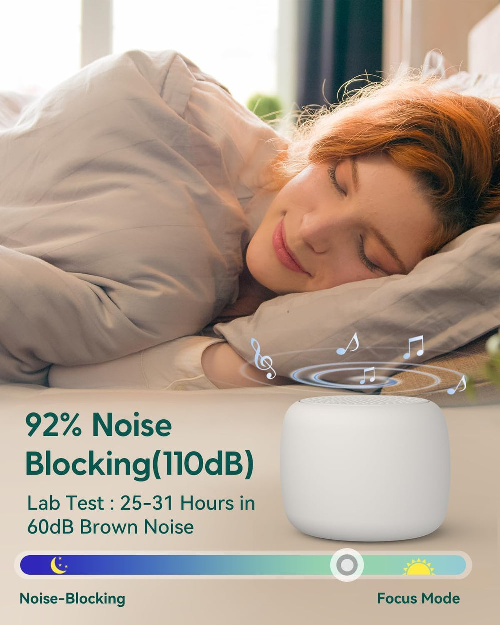 BABELIO white noise sounds variety display for tailored ambience