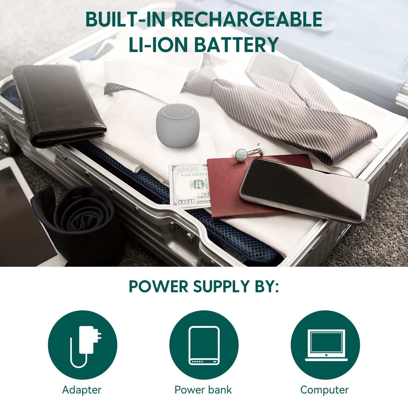 Babelio white-noise-type-c-charging enables portable charging during travel.