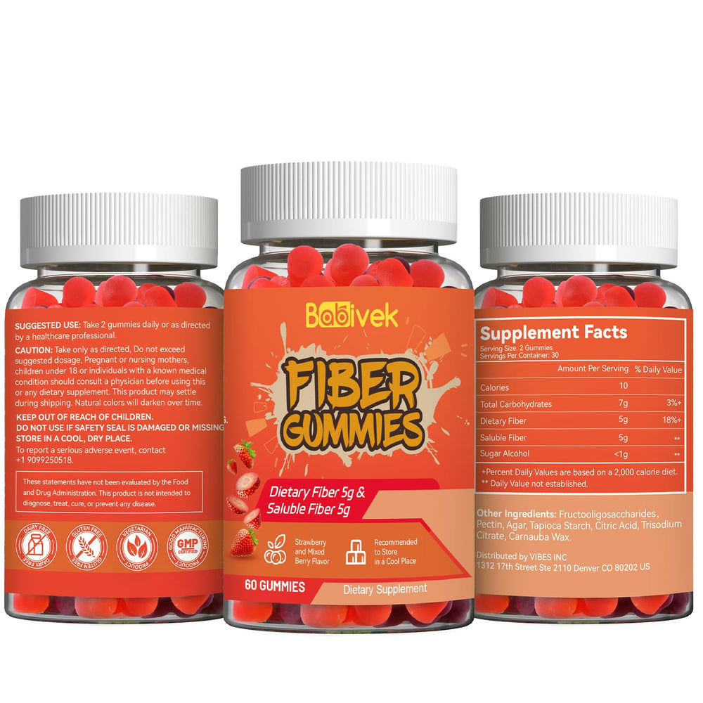 GMP-certified manufacturing facility for Babivek Fiber Gummies