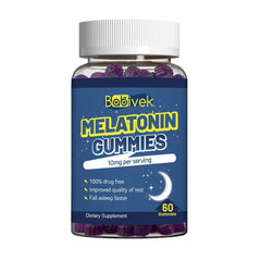 Babivek Melatonin Gummies 10mg Berry Flavor 60-Count bottle hero image