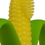 Dishwasher-safe silicone toothbrush for babies