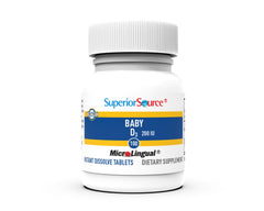 Tiny dissolvable vitamin D3 tablet for tongue use