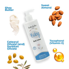 Baby Jolie lotion bottle close-up