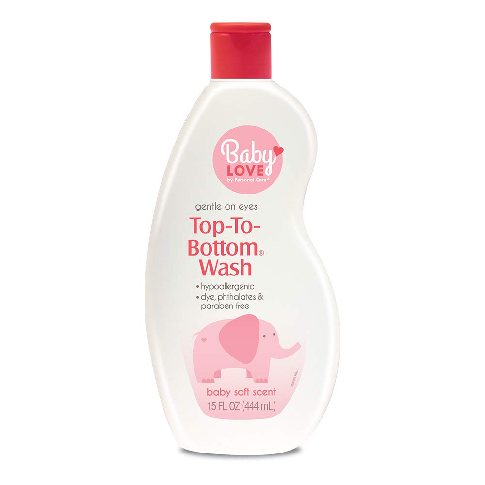 Baby Love Top to Bottom Wash 15oz bottle - front view
