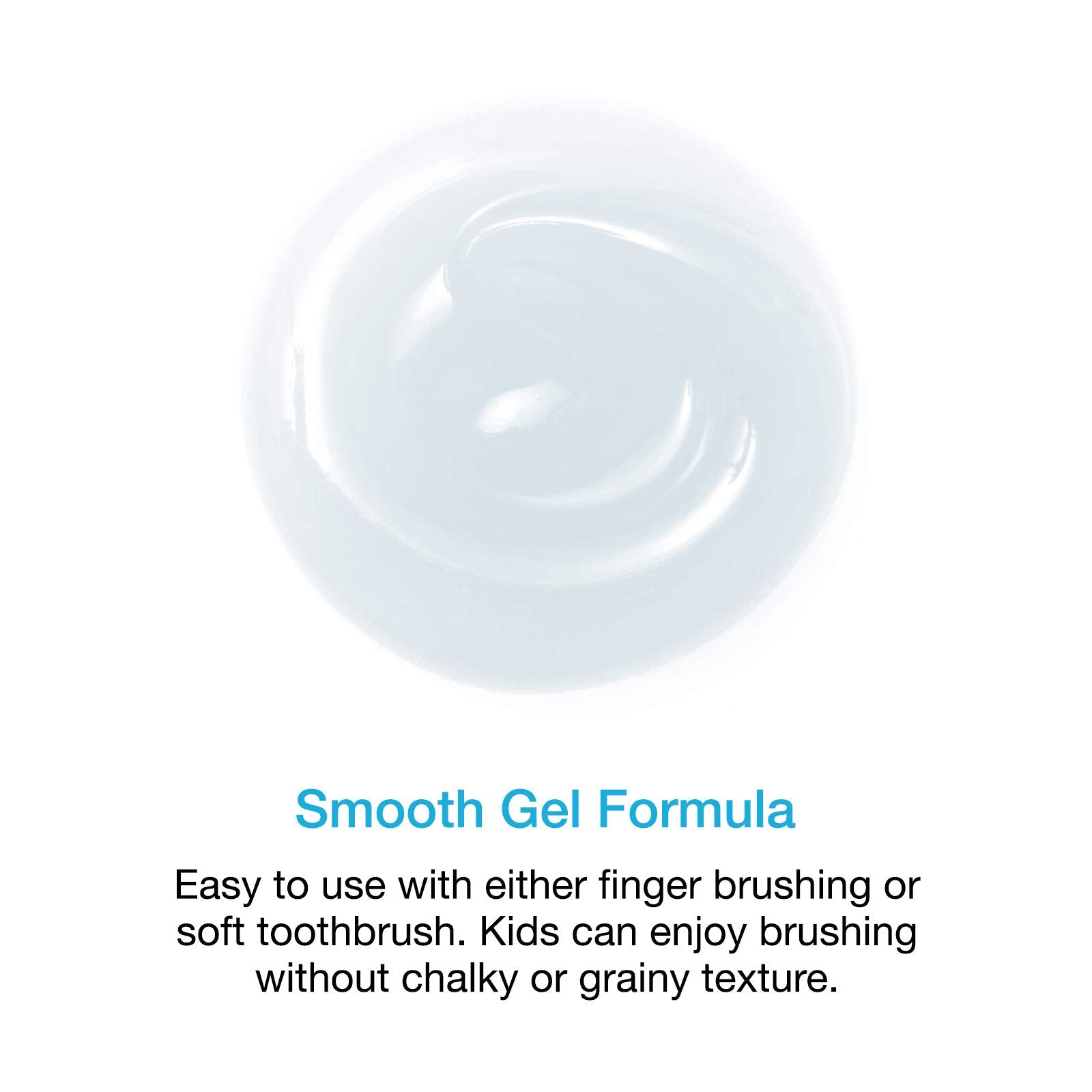 Safe-to-swallow, vegan, SLS-free, gluten-free icons