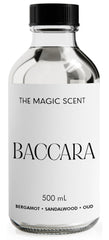The Magic Scent Baccara Diffuser Oil bottle and packaging