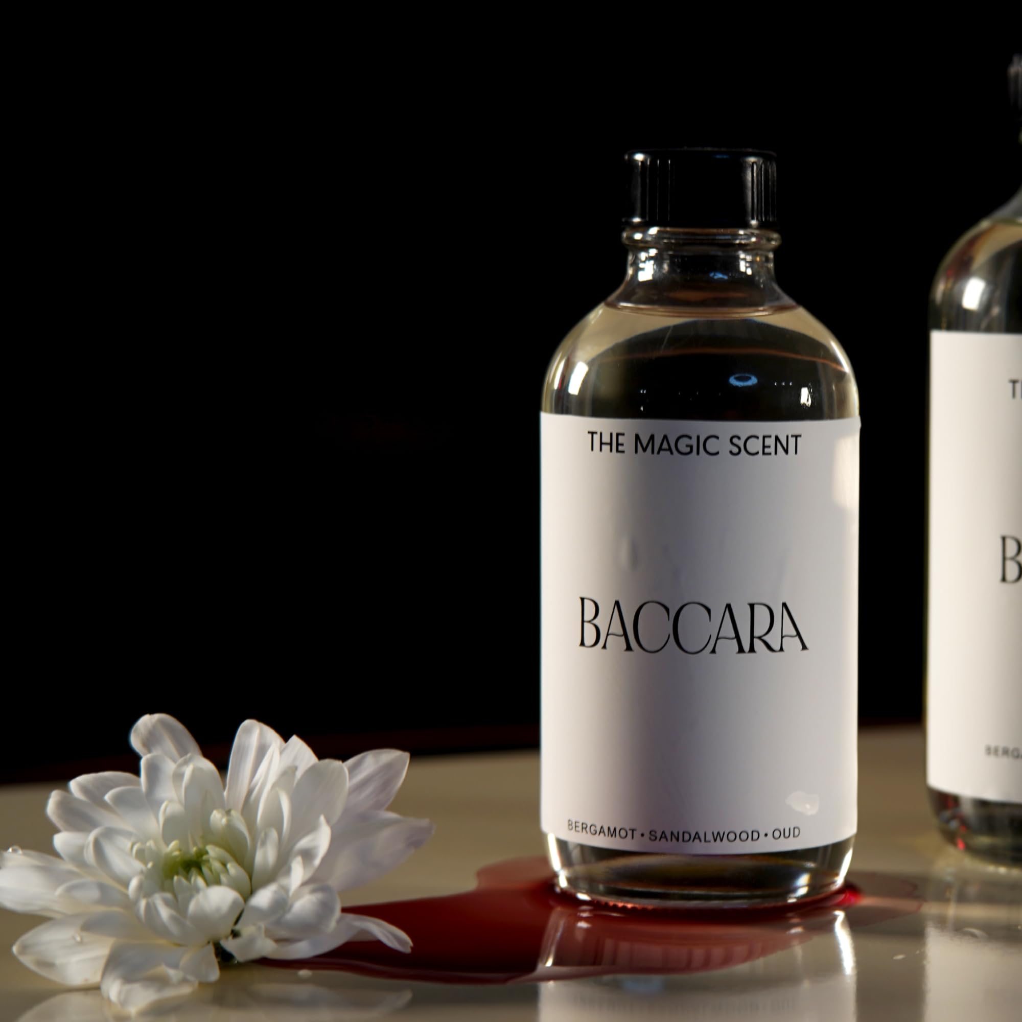 Room scene with diffuser oil operating in a home