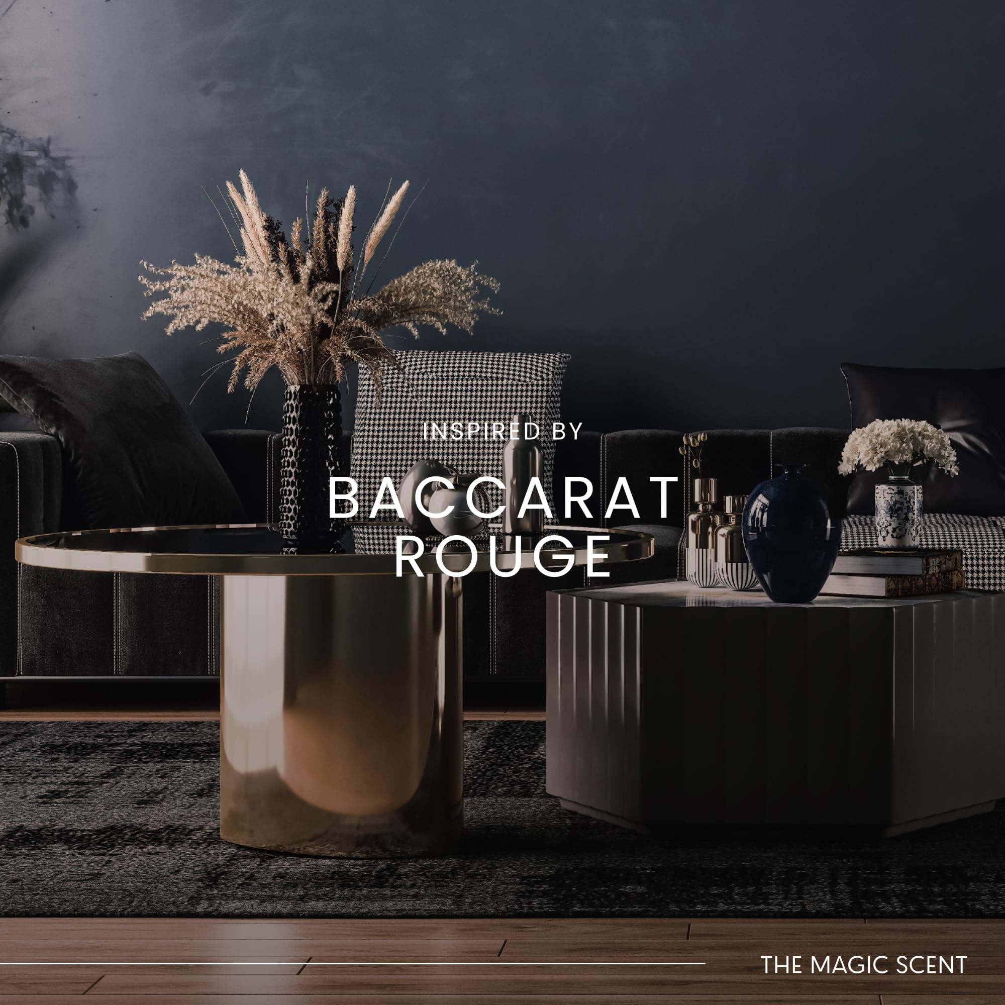 Packaging for The Magic Scent Baccara Diffuser Oil