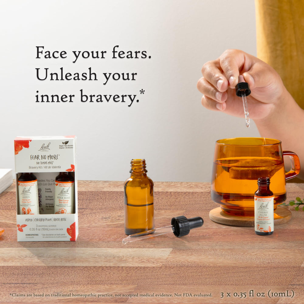 Aspen flower remedy bottle