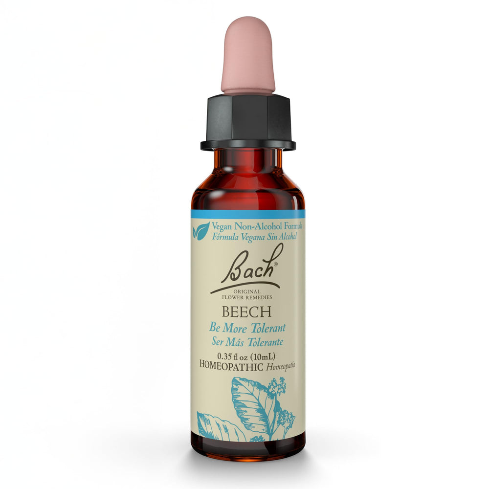 Bach Beech Non-Alcohol Flower Remedy bottle on white background