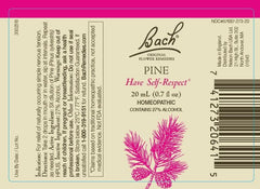 Two 20mL bottles of Bach flower remedies Honeysuckle and Pine from the 2-pack.