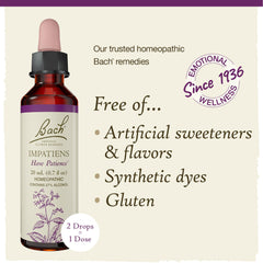 Product image showing vegan, gluten-free, sugar-free notes