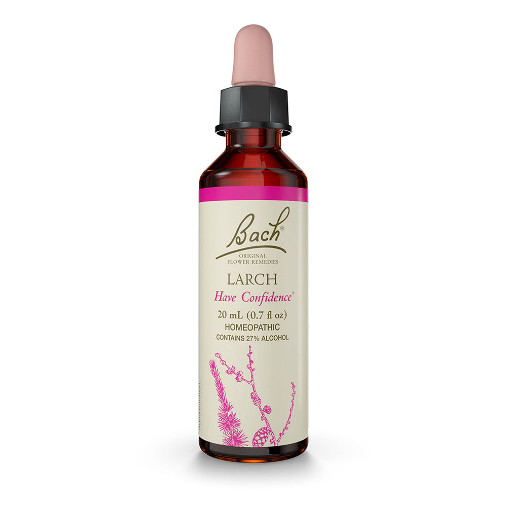 Bach Larch Original Flower Remedies 20mL bottle with dropper